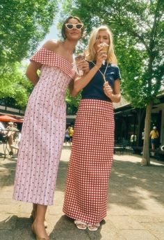 Realisation Par Strawberry Dress, Country Bar, Gingham Fashion, Looks Street Style, Spring Summer Outfits, Outfits Casuales, Get Dressed, Sundress, I Dress