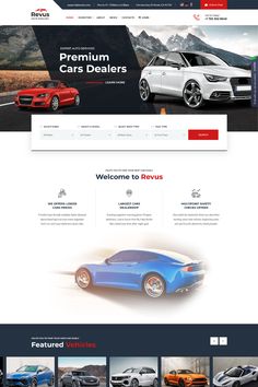 Car Website Design, Car Rental Website, Car Rental Company, Website Design Layout, Wordpress Theme Design, Auto Service