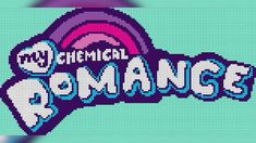 the logo for chemical romance's video game, which is being played on nintendo wii