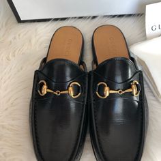 Gucci Black 523199 Men’s Slide Sandals Size 7/7.5/8.5 New With Tags Comes With Dustbag And Box Elegant Gucci Calf Leather Mules, Luxury Gucci Mules In Calf Leather, Luxury Gucci Calf Leather Mules, Gucci Luxury Calf Leather Mules, Luxury Gucci Mules For Formal Occasions, Classic Gucci Leather Sandals, Gucci Luxury Formal Mules, Elegant Gucci Leather Mules, Gucci Mules With Leather Sole And Calf Leather