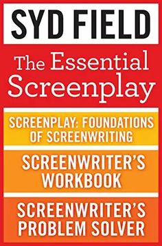 the cover of syd field's book, the essential screenplay