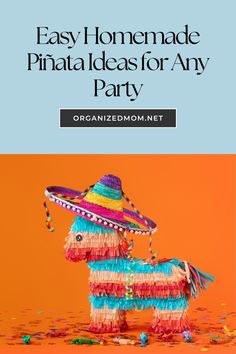 an easy homemade pinata idea for any party