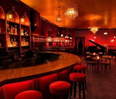 Bathroom Ideas Orange, Arte Jazz, Jazz Lounge, Jazz Bar, Piano Bar, Casa Vintage, Club Sandwich, Bar Interior, Jazz Club