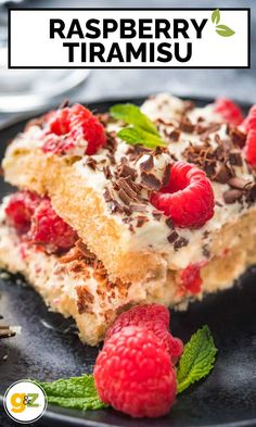 This decadent riff on the traditional Italian dessert is just as decadent as the classic tiramisu but it’s layered with fresh raspberries and a Chambord spiked mascarpone cream. Raspberry tiramisu with chambord is perfect for a Valentine’s Day dessert.