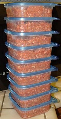 several plastic containers stacked on top of each other