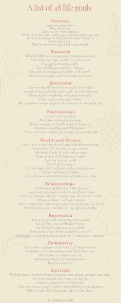 Writing Your Life Vision List, The Checklist To Live The Life, Priorities In Life List, Lifestyle Goals List, Manifestation Goals List, List Of Dreams And Goals, Life Goals List Planners, Dream Life List, Plan Year In Advance