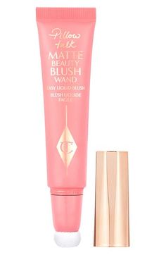 What it is: A matte liquid blush inspired by Charlotte's best-selling beauty light wands.What it does: The long-wear matte, liquid blush blends beautifully with other makeup for a fresh pop of color. How to use: Dot onto the apples of the cheeks up toward the top of the ear. Blend immediately using fingertips or use the Hollywood Complexion Brush (sold separately). The quick-drying formula will set in seconds. Then move on to the other cheek and repeat. Winner of Allure's 'Best of Beauty' Award Charlotte Tilbury Looks, Skin Care And Makeup, Charlotte Tilbury Pillow Talk, Mint Arrow, Charlotte Tilbury Makeup, Sephora Sale, Simple Eyeshadow, Liquid Blush, Sephora Beauty