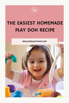 easy homemade play doh recipe Mom Life Hacks, Family Budget, Baby Growth, Sensory Experience