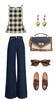 Autumn 24 Fashion, Outfit Ideas 2024 Autumn, Plaid Shoes Outfit, Vintage Work Outfit, Fall Trends 2024, Spring 2025 Fashion Trends, Warm Autumn Outfits, Cozy Chic Outfit, 2025 Fashion Trends