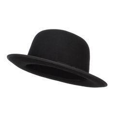 Wool Felt Bowler Wide Brim Hat

Made of 100% wool.
3 sizes available with an inner adjustable elastic tie; M(57CM), L(59CM) and XL(61CM).
Fitted with an inner hatband.
Adult/Unisex.
Crown measures 4 inches deep.
Brim measures 2.5 inches wide.
Hand wash only.
Imported.

Classy wool felt round hat for men and women.
Round top crown.
A grosgrain ribbon band is accented around the crown.
Brim is flat.
Our wide brim bowler hat is a great addition to your fall outfits for both casual and formal outings.
Fall and Winter.
12(W) X 13(L) X 5(H)inches.
Soft, thick and durable material.
Available in different colors and styles. Cheap Black Hat With Curved Brim, Bowler Hat Women Conner Hats, Cheap Curved Brim Winter Costume Hats, Affordable Black Felt Hat With Curved Brim, Cheap Black Wide Brim Felt Hat, Round Wide Brim Hat, Black Bowler Hat Women, Cheap Adjustable Black Felt Hat, Winter Fur Felt Panama Hat With Flat Brim