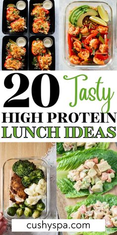 20 tasty high protein lunch ideas that are easy to make and delicious for the whole family