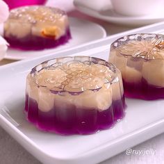 NA Jelly Mooncake Recipe, Lychee Recipes, Lychee Jelly, Jelly Sweets, Gelatin Recipes