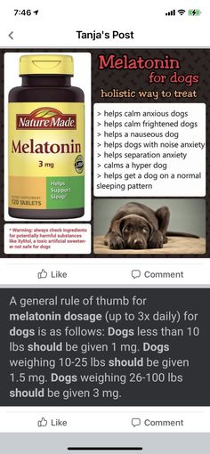 a cell phone with an ad for melatonin