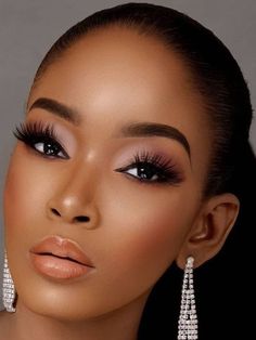 Magazine Makeup, Brown Girls Makeup, Wedding Glam, Classic Makeup, Brown Skin Makeup, Hooded Eye Makeup, Eye Makeup Art