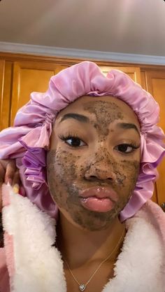 Tips For Glowing Skin, Face Mask Aesthetic, Beauty Tips For Glowing Skin, Hair Bonnet, For Glowing Skin, Natural Beauty Tips