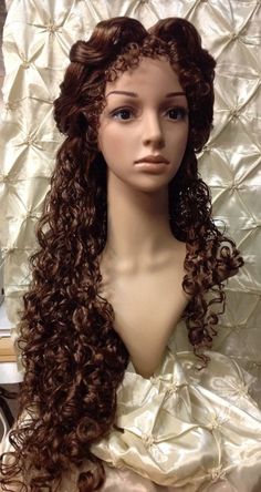 Phantom Of The Opera Christine, Cottagecore Hairstyles, Love Changes Everything, Everything Lyrics, Wig Design, Historical Hairstyles, Andrew Lloyd Webber, Christine Daae, Overnight Hairstyles