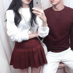 Korean Couple Outfits, Matching Fits, Korean Couple Photoshoot, Couple Matching Outfits, Couple Dress, Cute Couple Outfits