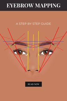 Follow these eyebrow mapping steps so you can learn how to shape and groom your brows right in the comfort of your home. Eyebrow Shaping Threading, Eyebrow Trends, How To Do Eyebrows, Eyebrow Makeup Tutorial, Plucking Eyebrows