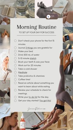 Girly Advice, Morning Routines List, Motivasi Diet, Studera Motivation, Get My Life Together, Healthy Lifestyle Inspiration