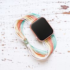 Boho Band | Take Me to the Beach - Waterproof & Comfortable Take Me To The Beach, Beachy Colors, Apple Watch Sizes, Sliding Knot, One Pic, Watch Bands, Handmade Natural, Apple Watch, Knot