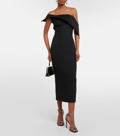 Sleeveless Midi Dress With Structured Boning For Formal Occasions, Formal Sleeveless Midi Dress With Structured Boning, Bodycon Midi Length Evening Dress For Gala, Evening Midi Dress With Structured Boning, Luxury Structured Cocktail Dress, Elegant Midi Dress With Structured Boning For Gala, Luxury Structured Dress For Cocktail Occasions, Elegant Structured Boning Midi Dress For Gala, Luxury Structured Party Dress