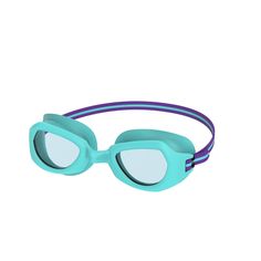 a pair of swimming goggles on a white background