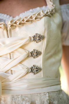 Bridal Dirndl with Semi-Sweetheart Neckline | raredirndl.com to shop Bridal Dirndl, Wedding Dirndl, German Wedding, Lace Apron, American Dress, Dirndl Dress, Keira Knightley, Ivory Wedding, Plus Size Wedding