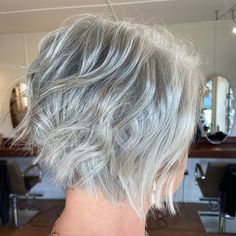 These 19 Choppy Chin-Length Haircuts Are Taking Over Salons Grey Shaggy Bob, Layered Chin Length Hair, Chin Length Shag, Short Choppy Layered Hair, Short Shaggy Bob Hairstyles, Beauty Secrets Hair, Shaggy Bob Hairstyles, Chin Length Haircuts, Straight Hair Cuts