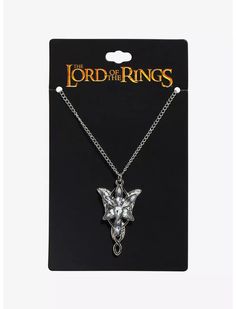 The Lord Of The Rings Arwen Evenstar Replica Necklace Lord Of The Rings Necklace, Elven Beauty, Lord Of The Rings Jewelry, Lord Of The Rings Arwen, Arwen Evenstar, Blair Witch Project, Disney Dragon, Hello Kitty House, Emily The Strange