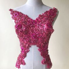 Fitted Party Dress With Appliques, Pink Rhinestone Dress For Wedding, Pink Lace Dresses With Appliques, Pink Lace Dress With Appliques, Pink Wedding Dress With Rhinestones, Pink Embellished Dress For Wedding, Pink Rhinestone Wedding Dress, Pink Beaded Dress For Prom, Bodice Applique