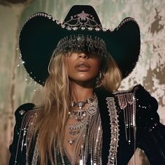 Celebrity Western Outfits, Beyonce Cowboy Carter Outfit, Cowboy Carter Outfit Ideas, Beyonce Cowboy Carter Aesthetic, Trap Cowgirl Outfits, Black Cowgirl Aesthetic, Black Cowgirl Outfit, Beyonce Cowboy, Cowgirl Photoshoot