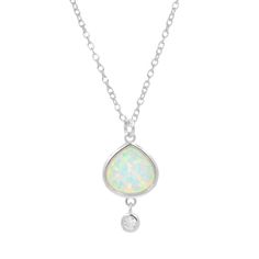 Fun, elegant, and classy, this lab-created 10mm pear shaped opal pendant has a 3mm bezeled crystal drop. The white opal is soft and shimmery, picking up different rainbow colors in the light. It is set in 925 Sterling silver with gold plate. The 18 inch chain is Sterling silver with an adjustable slider ball so it can be shortened to any length! Wear it on its own, or layer Best Friend with our other lab-created opal necklaces. Sterling silver Lab-created opal Crystal Pendant: 16x10mm Call Best Friend, Friendship Symbols, Best Friend Necklaces, Diamond Solitaire Necklace, Solitaire Necklaces, Friend Necklaces, Opal Crystal, Crystal Drop, Silver Pendants