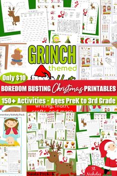 christmas printables and activities for kids