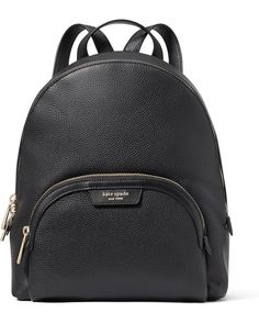 Medium Backpack, Back Bag, Running Jacket, Black Backpack, Kate Spade New York, Pebbled Leather, Clothing Brand, Kate Spade, Backpacks