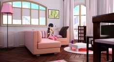 Miraculous Ladybug Funny, Miraculous Ladybug, Floor Chair, Room Inspiration, Mlb, Room Decor, Bedroom, Furniture