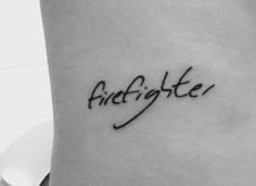 Firefighter Flower Tattoo, Fireman Tattoo Ideas Firefighters, First Responder Tattoo Ideas, Ems Tattoos Female, Firefighting Tattoos