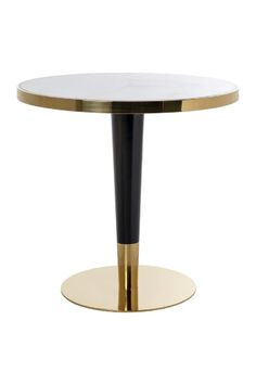 Modern Pedestal Dining Table | OROA Osteria | Oroa.com Marble Pedestal Table, Marble Bistro Table, Round Marble Table, Bistro Dining Table, Table Top Frame, Table Bistrot, Lampe Decoration, Marble Table Top, Table Ronde