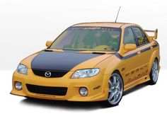 an image of a car that is yellow and black