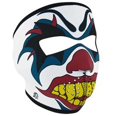 Neoprene Face Mask, Motorcycle Glasses, Cool Purses, Motorcycle Mask, Motorcycle Face Mask, Face Shield Masks, Clown Face, Skull Face Mask, Clown Faces