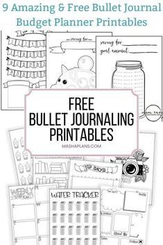 2025 Bullet Journal Printable, Free Printable Bujo Templates, Journal Pages Printable Templates, Custom Journal Ideas, Journal Blank Pages Free Printable, Printable Bujo Templates, Journal Stencils Templates, Free Planner Pages Printables, A6 Printables Free