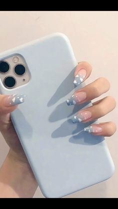 Nails Dark, Fake Nails Designs, Hello Nails, Girly Acrylic Nails, Casual Nails, Blush Nails, Nail Art Designs Videos