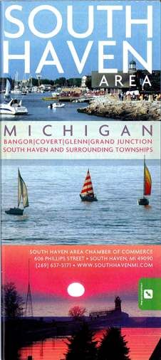 the book cover for south haven area