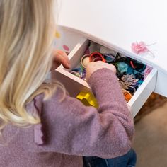 It has a drawer and shelves for storing all your favorite beauty supplies, pretend or otherwise. Plus, it has a large, crystal-clear mirror and a stool that fits just right. Great for pretend-play and a magical start to every day! Toys.  Playroom and Bedroom Furnishings. Vanity With Mirror, Clear Mirror, Unicorn Magic, Pastel Color Schemes, Wooden Vanity, Bedroom Furnishings, Best Toys, Beauty Supplies, Unicorn Toys