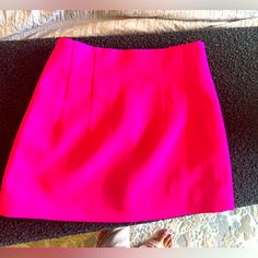 Never Worn High Waisted Pink Mini Skirt Trendy Fitted Zara Skort, Zara Fitted Mini Skirt For Spring, Chic Pink Pencil Skort, Zara Stretch Mini Skirt, Fitted Zara Mini Skirt In Pink, Zara Mini Skort For Party, Zara Mini Skort For Night Out, Zara Fitted Skort For Day Out, Zara Skort For Spring Party