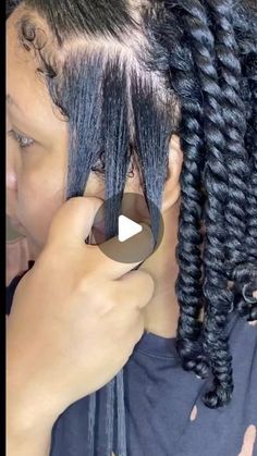 Twisted Braids That Make a Statement Twist With Own Hair, Stretched Twist Out Natural Hair, Large Two Strand Twists, 2strand Twist Women, How To Make Twists In Natural Hair, Braid And Twist Styles For Natural Hair, How To Do Two Strand Twist Natural Hair, Twist Parting Pattern, How To Twist Hair Step By Step