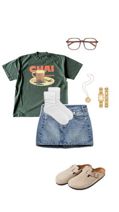 outfit inspo 🩷   tags: #outfitcollage #chai #birkenstocks #itgirl #summer Mode Zara, Fits Clothes, Simple Trendy Outfits, Cute Everyday Outfits, Cute Simple Outfits, Really Cute Outfits, Lookbook Outfits