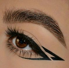 Fantasy Eyeliner, Design Eyeliner, Alt Eyeliner, Eyeliner Design, Gp Explorer, Eyeliner Types, Face Art Makeup