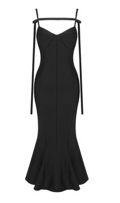 Introducing the perfect combination of elegance and comfort - our Strappy Slim Maxi Dress in Black. This stunning dress is designed to make you look and feel your best. no matter what the occasion. Dress it up with your favorite heels and statement jewelry for a formal event. or keep it casual with sandals and a denim jacket for a day out.Gentle Dry Clean OnlyColour may vary due to lighting on images. The product images (without model) are closest to the true colour of the product.Item runs true Fishtail Midi Dress, Bandage Midi Dress, Gorgeous Clothes, Grad Dresses, Classy Chic, Versatile Dresses, Plus Dresses, No Matter What, Club Dresses