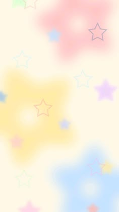 an abstract background with pastel colors and stars on the bottom right corner, as well as in the middle left corner