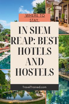 the best hotels and hotels in vietnam with text overlay that says where to stay